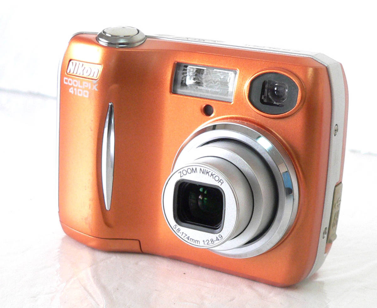 Nikon COOLPIX 4100 NIKON COOLPIX4100 ニコン コンデジ ブルー 単三