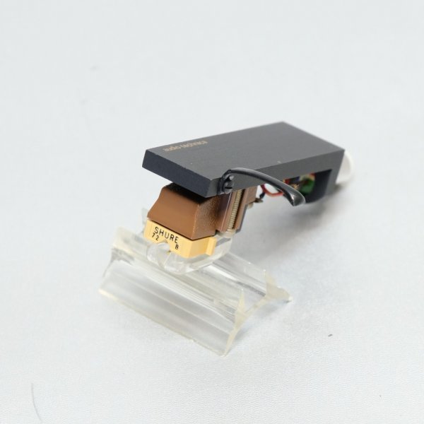 動作確認済み*現状良好【SHURE】シュアー*M72B/MMカートリッジ*audio-technica/ヘッド・シェル