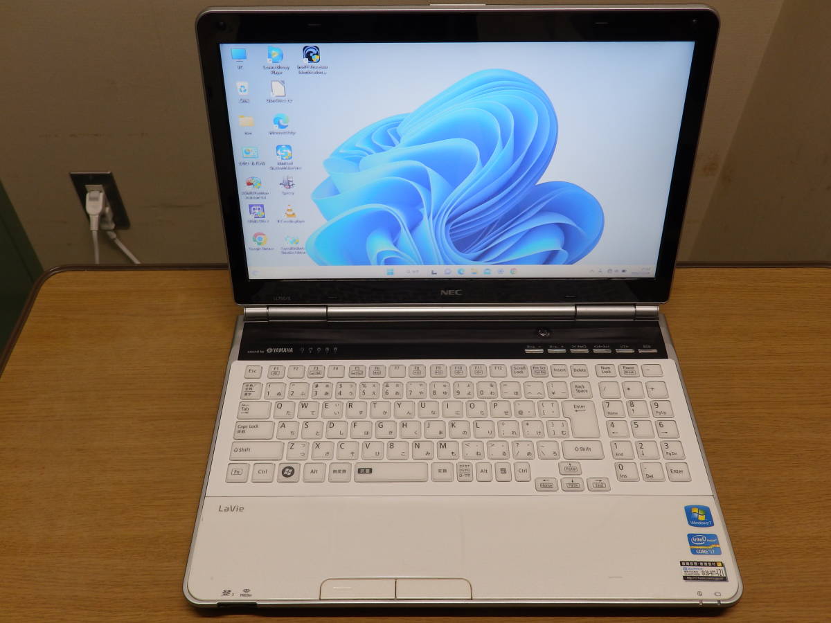 ◆ 新品SSD 256GB / NEN LaVie L LL750/ES6W / Core i7 2630QM / 8GB / Windows11◆