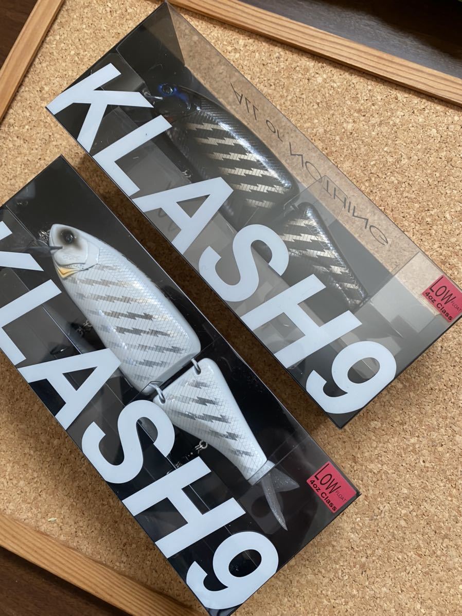 DRT　KLASH9　Low　限定色　２色セット　2022バサーオールスタークラシック　エレクトリック　ELECTRIC　WHITE　ELECTRIC　BLACK　バサクラ