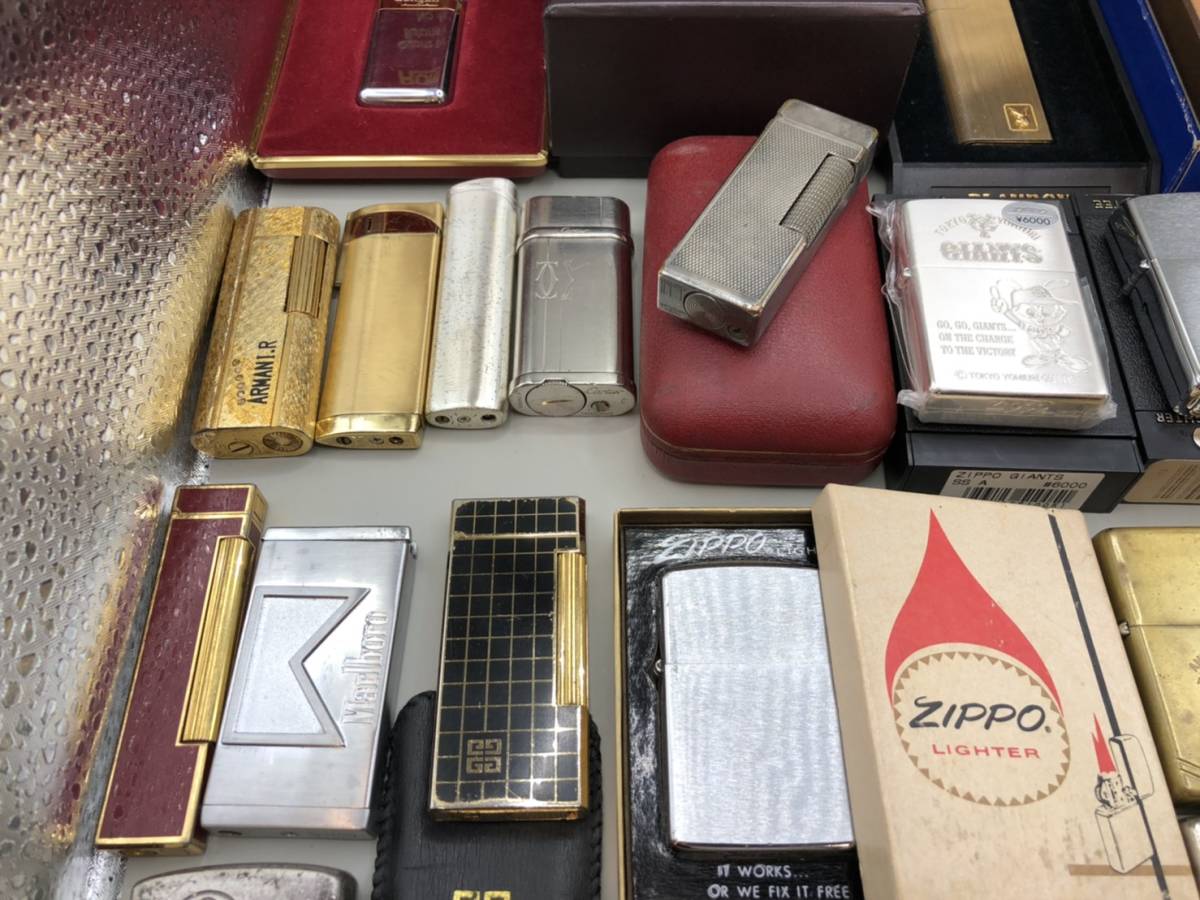 ダンヒル カルティエ dunhill マルマン ライター Cartier RONSON Zippo 