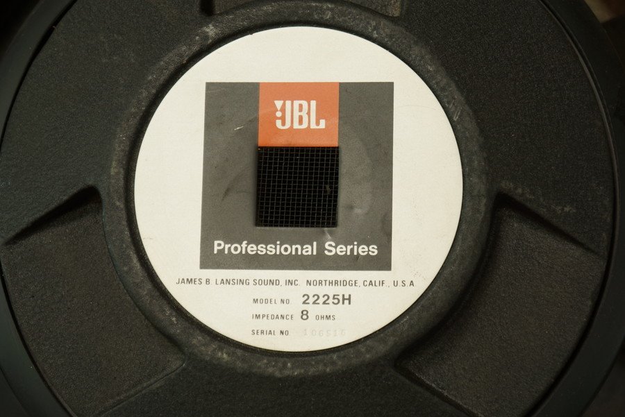 JBL 2226H 38cmウーファーユニット JBL JBL 2225H 38cmコーン型