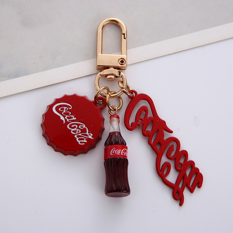 新品 コカコーラ キーホルダー 王冠 ノベルティグッズ(コカ・コーラ