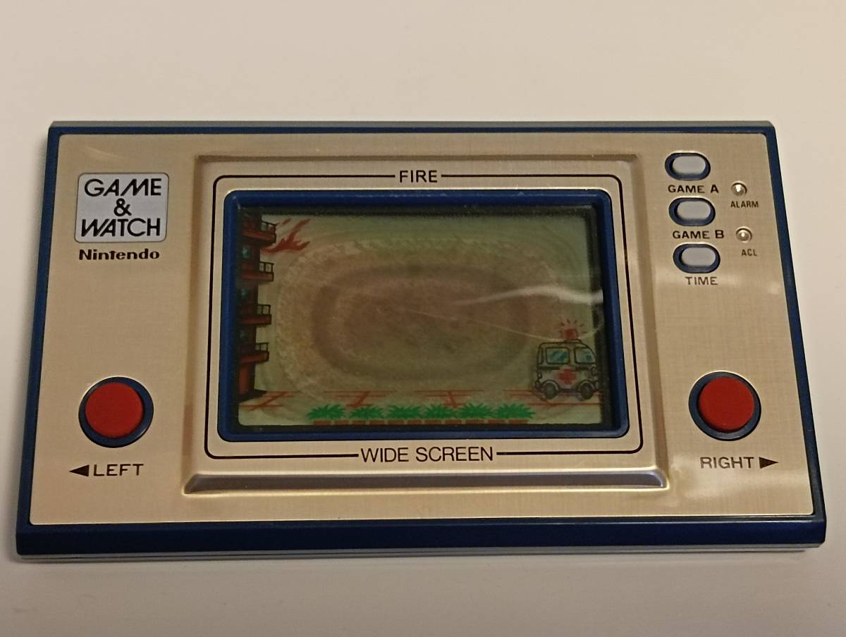 ゲームウォッチ / GAME&WATCH FIRE / ファイア ワイドスクリーン版 FR