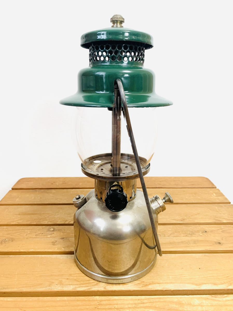 ★元祖！シングル★コールマン Coleman242C ランタン　1949年6月　メッキタンク　ビンテージUSA フルオーバーホール　点火確認済