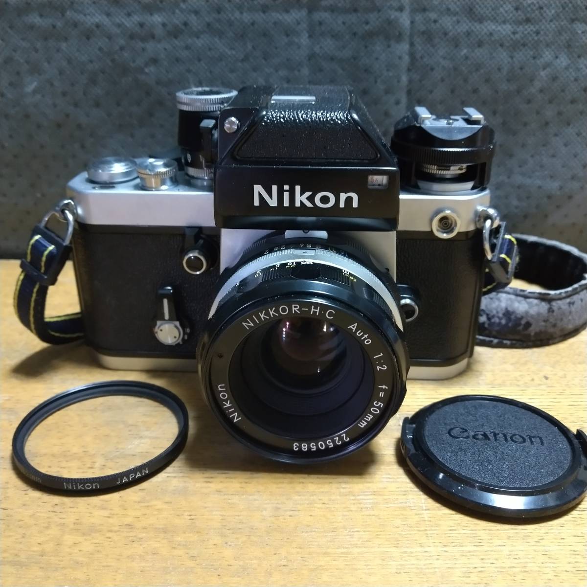 良品中古】☆Nikon F2/フォトミック DP-1/非Ai NIKKOR-HC Auto 50mm F2/