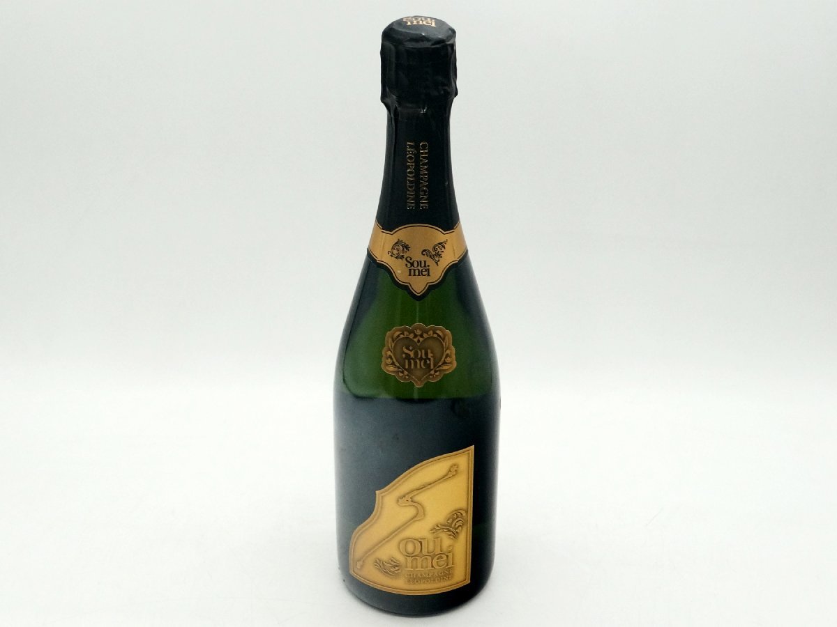 ☆ 1スタ!!【未開栓】ソウメイ ブリュット シャンパン 750ml 12.5％ m5