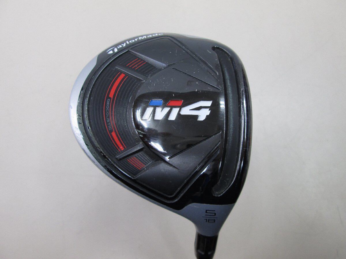 テーラーメイド TAYLOR MADE M4 5番ウッド 18° フレックスSR M4