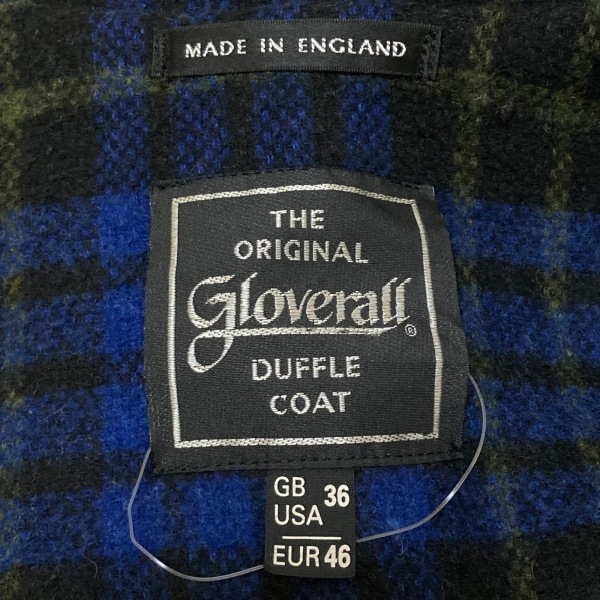 グローバーオール gloverall ダッフルコート サイズGB 36 - グレー 