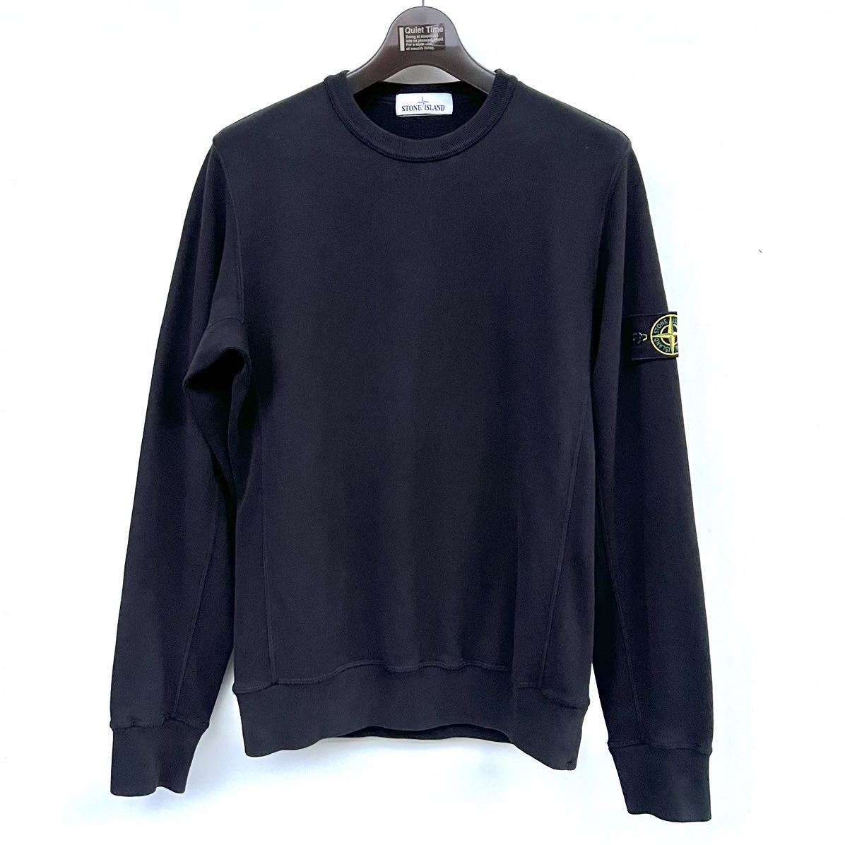 Stone Island スウェット ブラック 黒 M ストーンアイランド