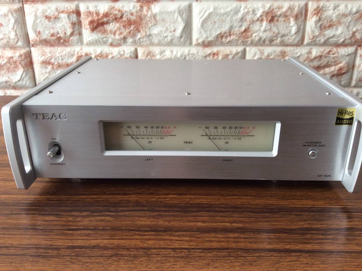 TEAC AP-505 ステレオパワーアンプ 【公式通販】