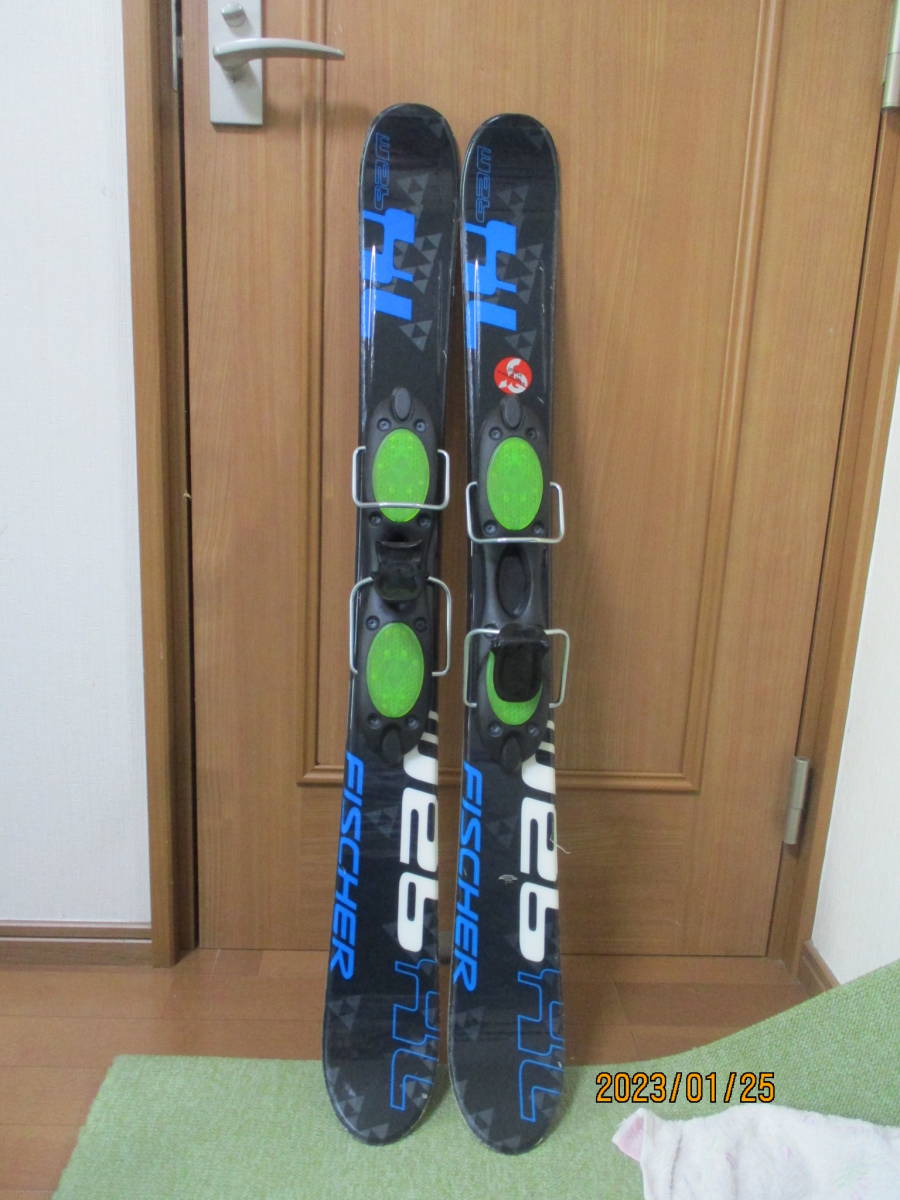 ケース付 FISCHER XTR WEB 99 ショートスキーファンスキー大人用