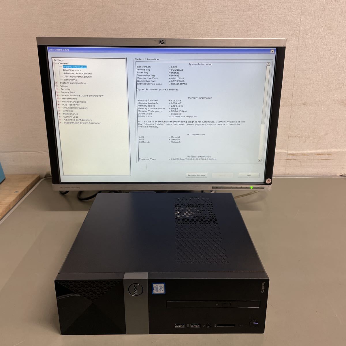 第8世代！Core i5！DELL Vostro3470 BIOS確認済ジャンク 第8世代！Core i5！DELL Vostro3470 BIOS確認済ジャンク 【公式通販】