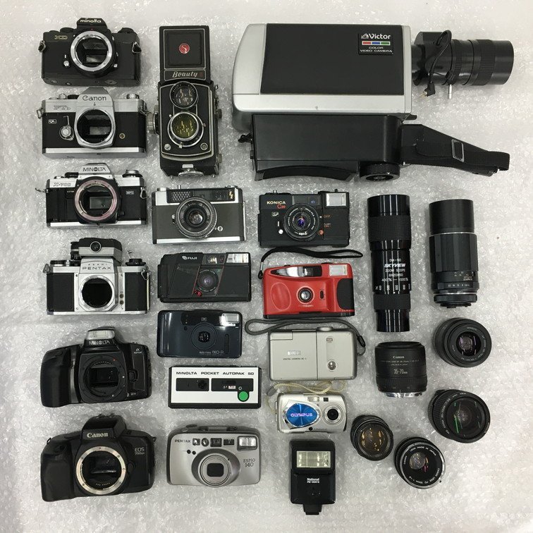 XD MINOLTA フィルムカメラ カメラ5点 minolta AF2-MD 【BAAW2004