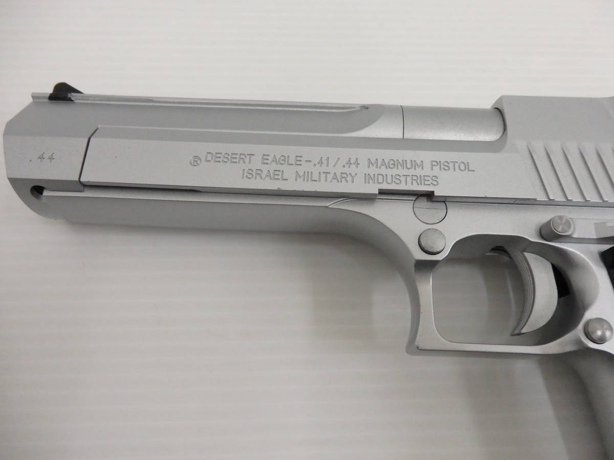 mi37)ジャンク WA DESERT EAGLE ステンレス・シルバーモデル デザート