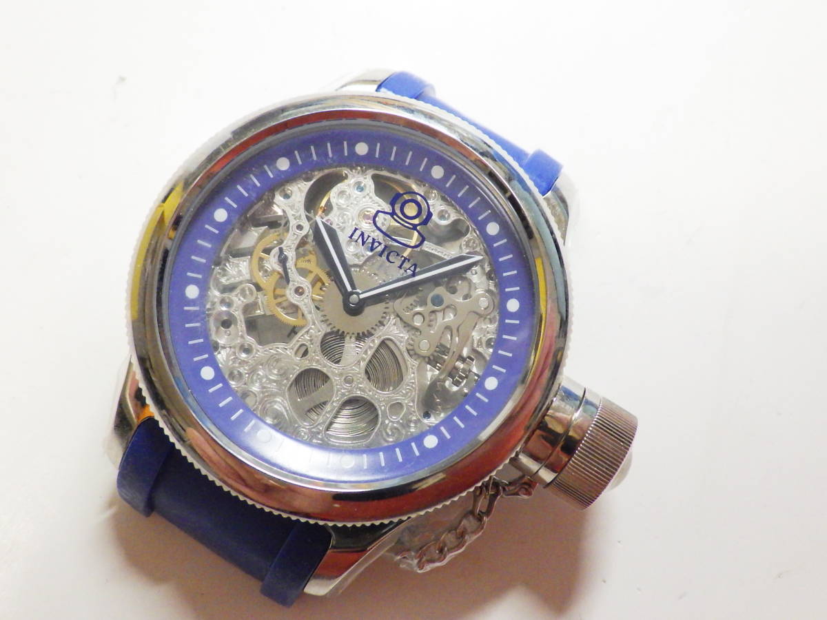 INVICTA インビクタ Vintage 0 手巻き式☆スケルトン☆圧倒的デザイン 