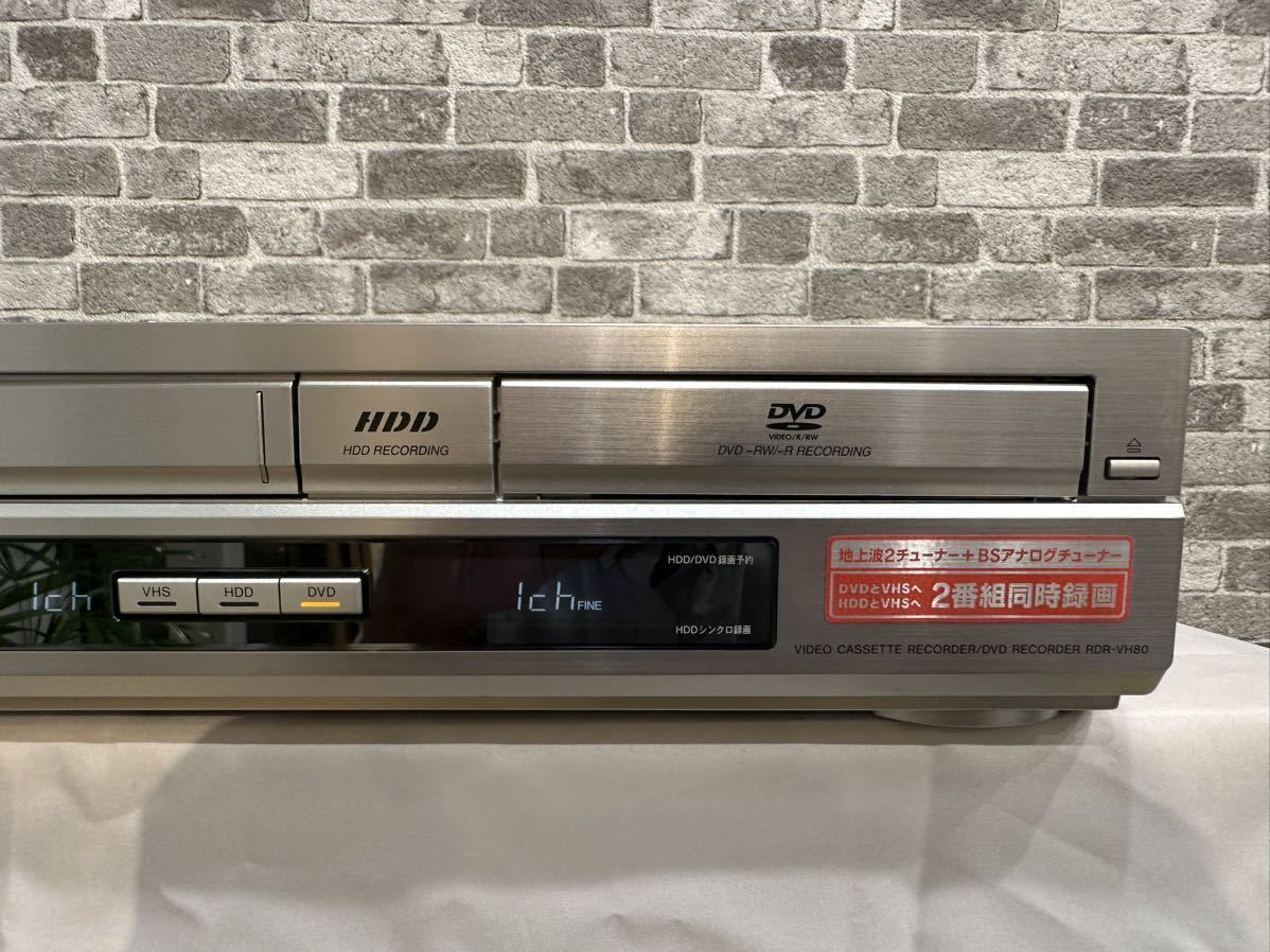 SONY ソニー ビデオカセットDVDレコーダー RDR-VH80 2004年製(VHS