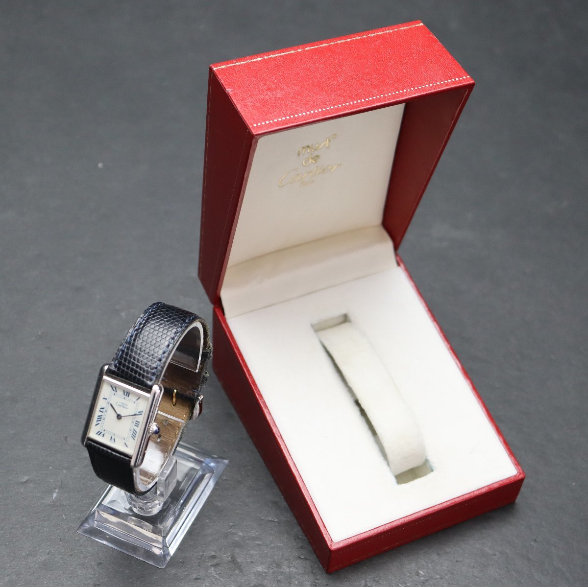カルティエ Cartier マストタンク レディース クオーツ 純正ベルト