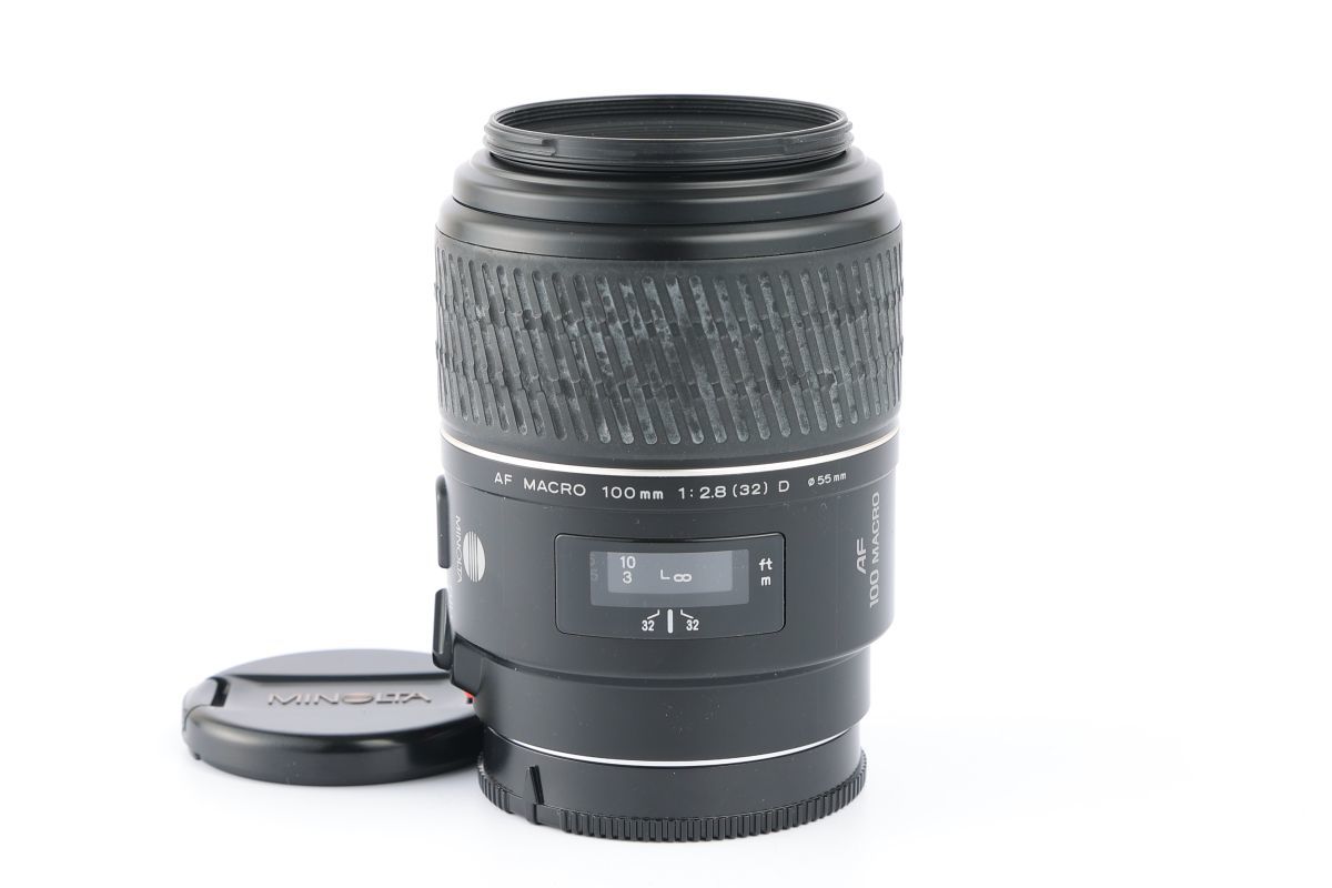 04939cmrk MINOLTA AF MACRO 100mm 1:2.8 D 単焦点 マクロレンズ A
