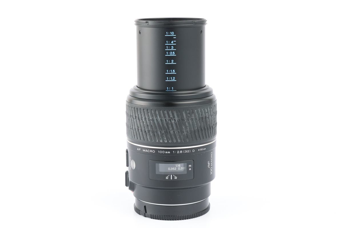 MINOLTA AF 100mm F2.8 MACRO（ソニー Aマウント用） 04939cmrk MINOLTA AF MACRO 100mm 1:2.8 D 単焦点 マクロレンズ A