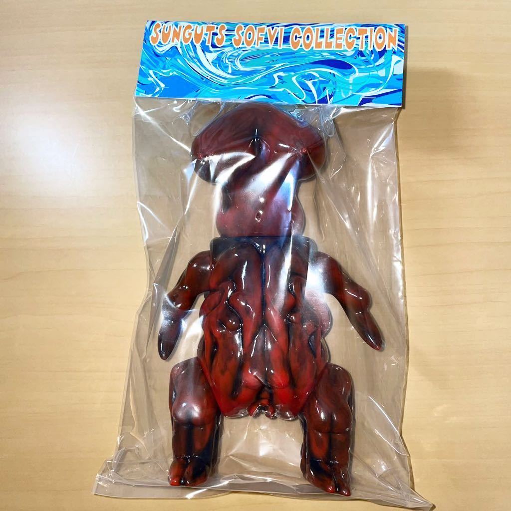 サンガッツ本舗 XXX-LA メメメラ ホワイトパール SUNGUTS ソフビ サンガッツ本舗 XXX-LA メメメラ ホワイトパール SUNGUTS ソフビ