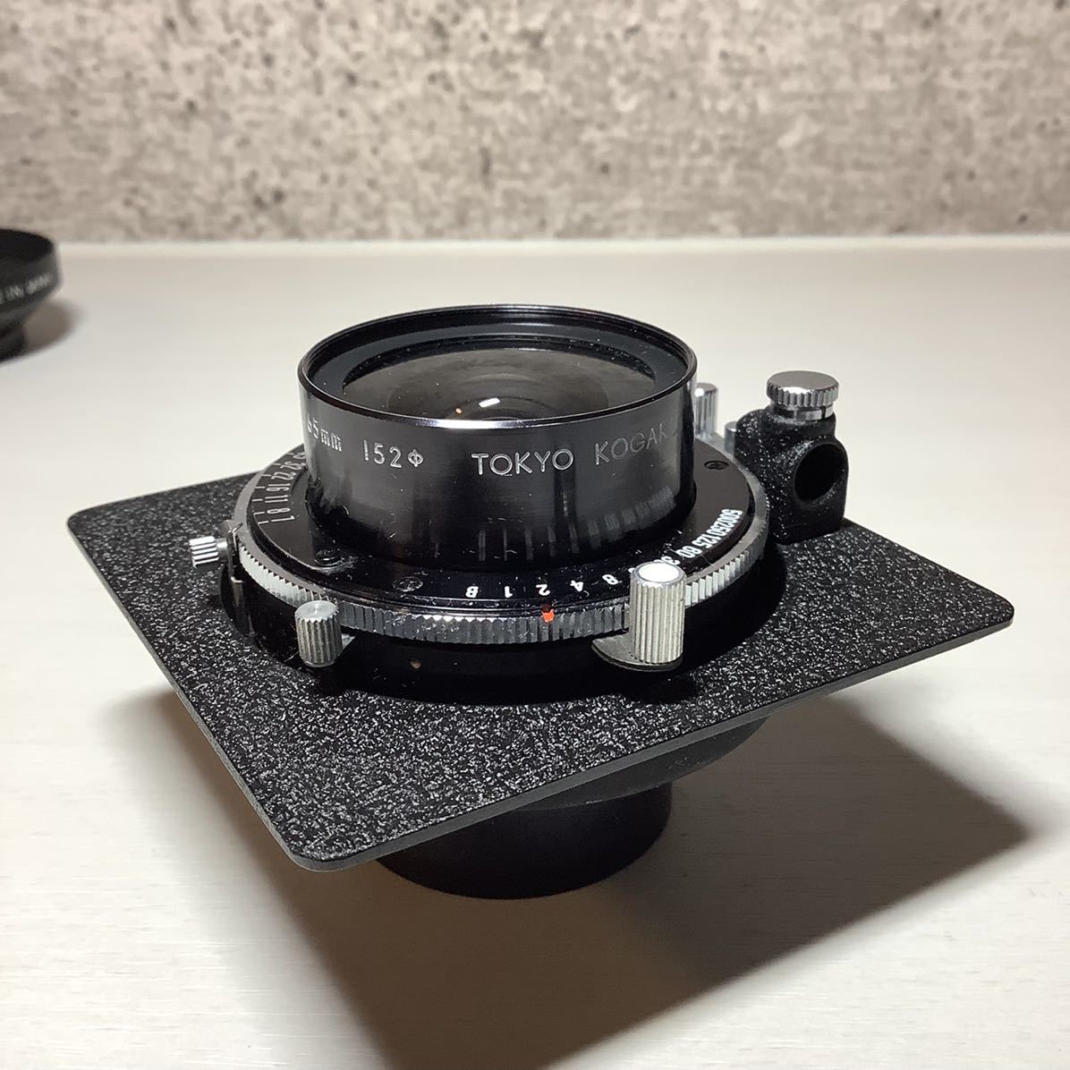 068☆TOKYO KOGAKU SUPER TOPCOR 65mm F7 SEIKO-SLV トプコール 東京