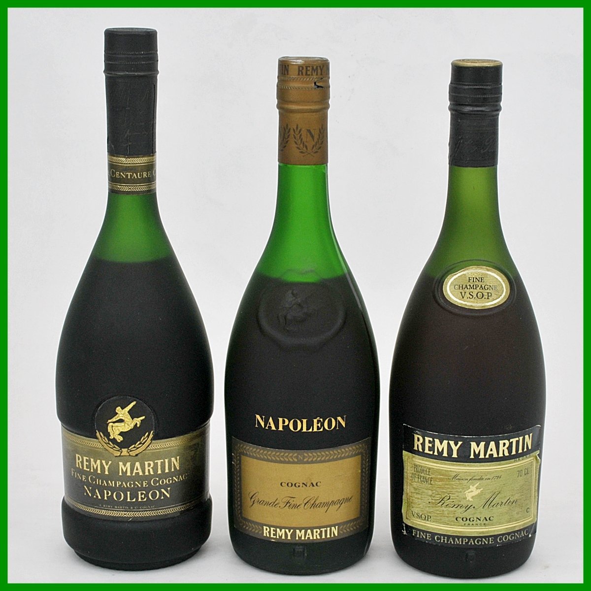 REMY MARTIN NAPOLEON コニャック 4本セット 未開栓保管品◇ REMY MARTIN VSOP NAPOLEON レミーマルタン ナポレオン