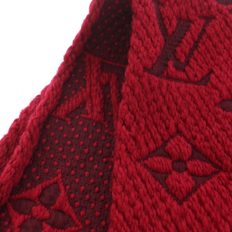 LOUIS VUITTON レッド マフラー 2026年最新】LOUIS VUITTON カラー