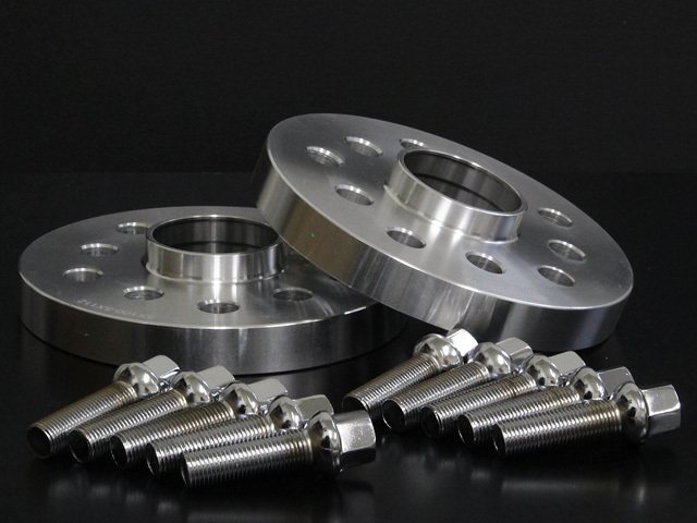 ゴルフ7 ゴルフ6 ゴルフ5 ゴルフ4 メッキボルト10本（長さ変更可）＆スペーサー ハブ付き20mm厚(ハブ高18mm以下に適合)