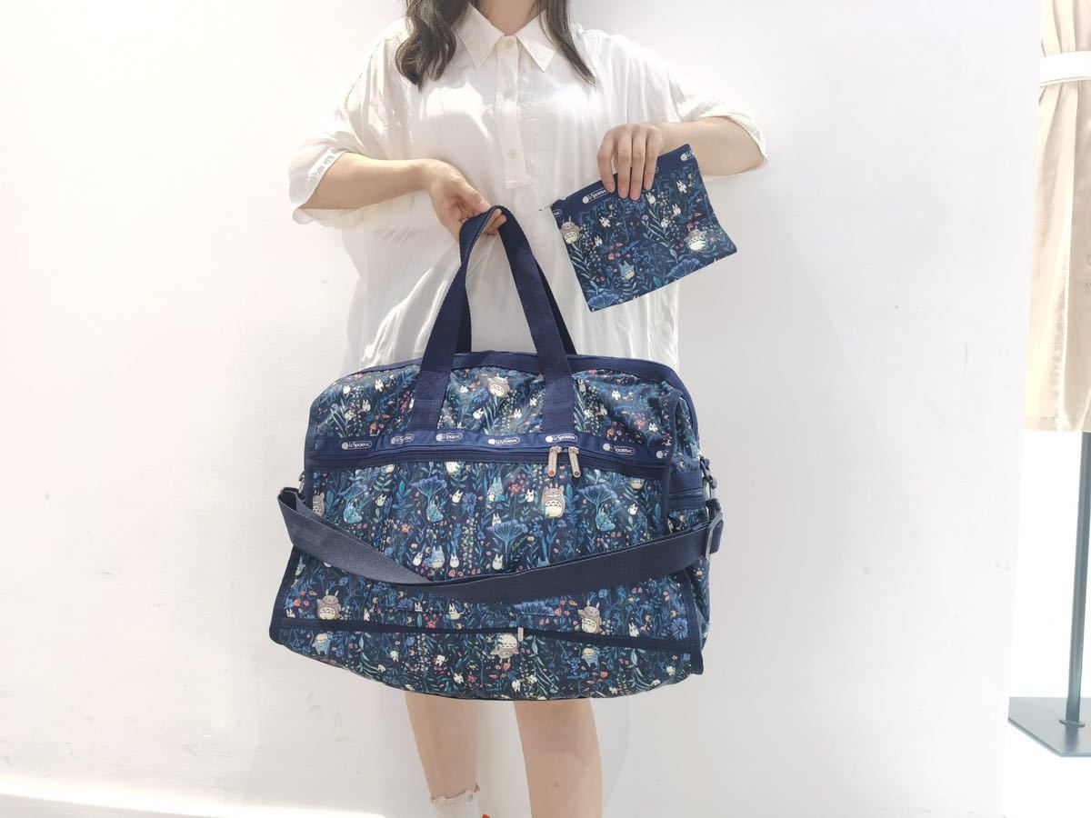 レディース LeSportsac となりのトトロ トートバッグ ポーチ付き