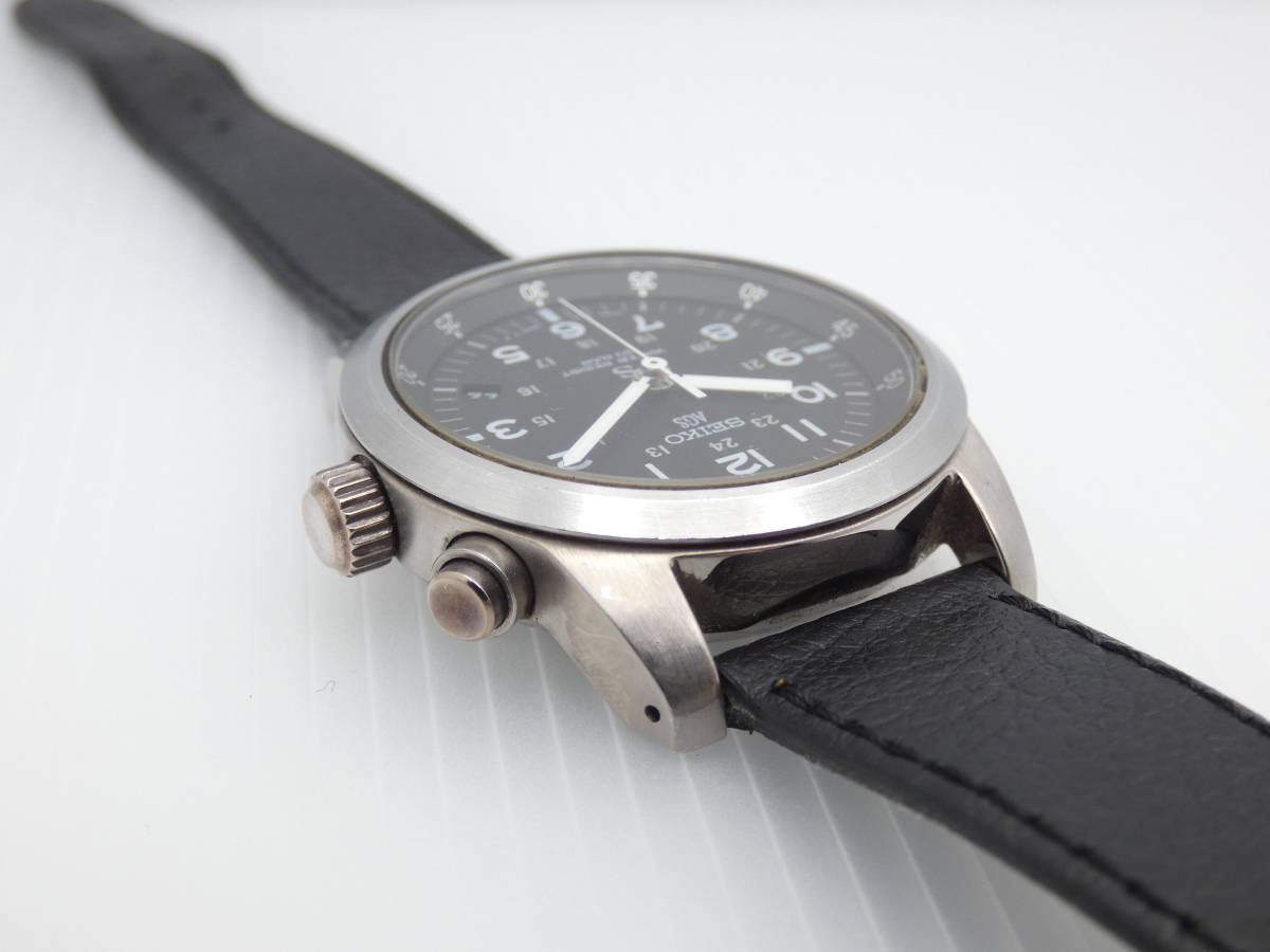 SEIKO SUS セイコー サス 5M22-6C20 AGS キネティック メンズ ウォッチ 