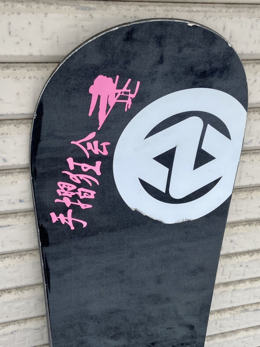 Tc097○RICE28 スノーボード 156cm ブラック 2003-2004年モデル  
