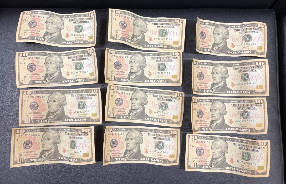 3517 外国紙幣 米ドル おまとめ 合計260ドル 23枚分 1ドル*5
