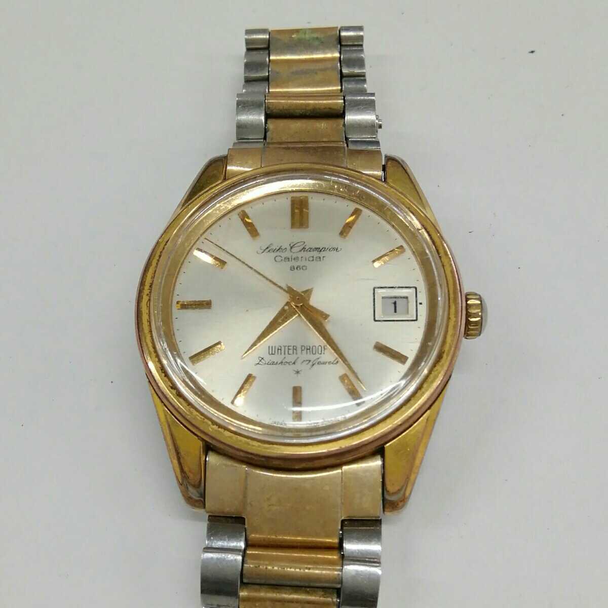 ●ハ6916S◎Seiko Champion Calendar 860　セイコー チャンピオン　メンズ　腕時計◎送料込み◎　　 