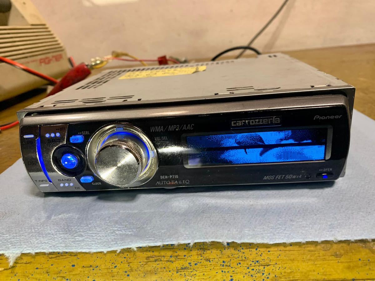 Carrozzeria カロッツェリア DEH-P710 CD 1DIN デッキ プレーヤー 