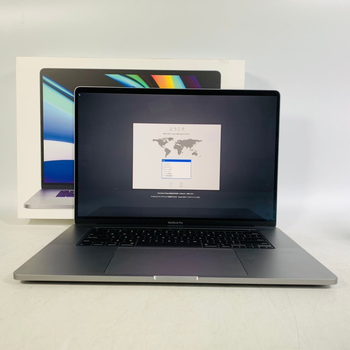 MacBook Pro Touch Bar＋Touch ID 16インチ (Late 2019) Core i9 2.4GHz/32GB/SSD 1TB スペースグレイ MVVJ2J/A