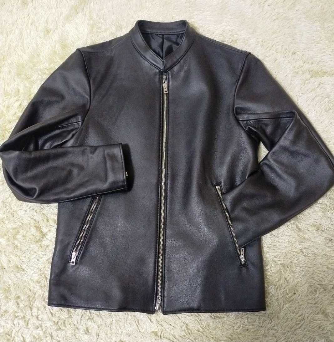 LIDNM ライダースジャケット レザージャケット シングルライダース