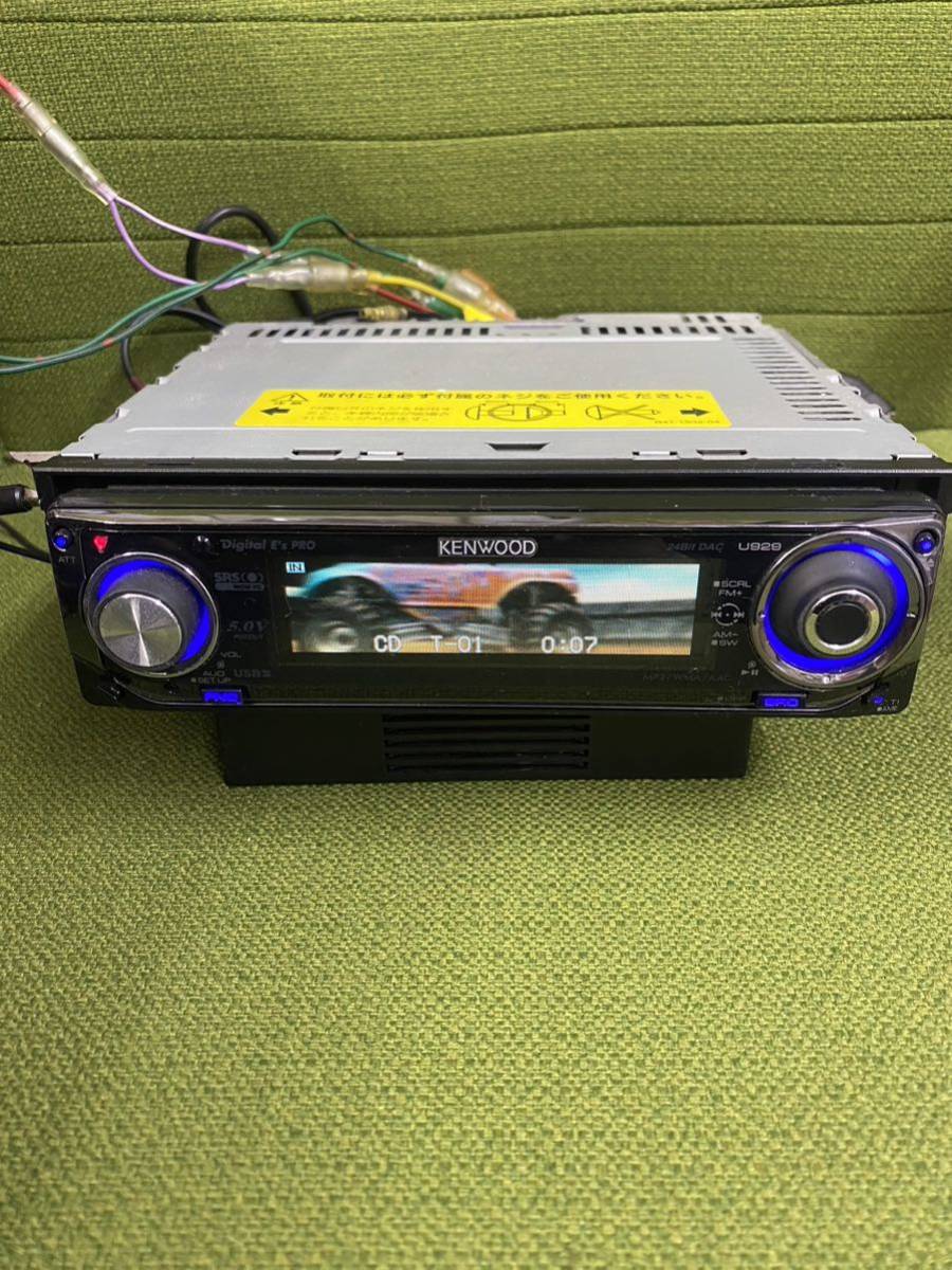 KENWOOD ケンウッド U929 CD/USB 1DIN デッキ U929 1DIN KENWOOD +