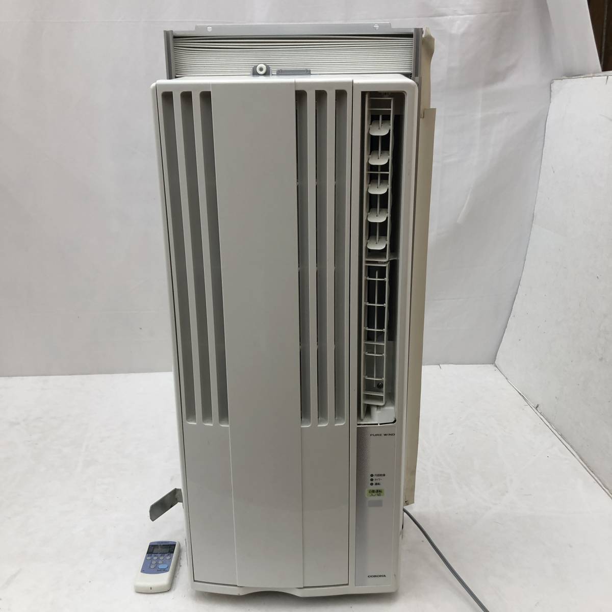 美品PURE WIND 窓用エアコン CW-16A コロナ ルームエアコン 冷暖房、空調 CW-16A CORONA ウインドエアコン