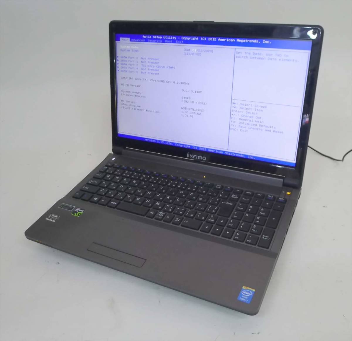 パソコンacer 準ジャンク パソコンacer 準ジャンク