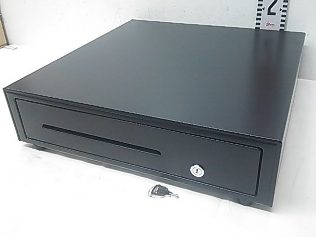 【新品/未使用】TOWA 電子レジスター キャッシュドロア Z1N26Z-1002AHX 鍵付き 動作良好 A5108