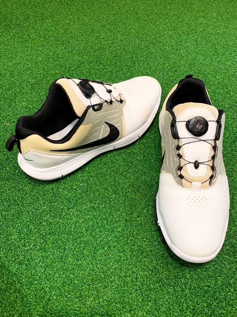 新品/未使用 NIKE ナイキ エクスプローラーボア ゴルフ 送料無料 ほぼ未使用 NIKE エクスプローラ ボア ナイキ ゴルフシューズ
