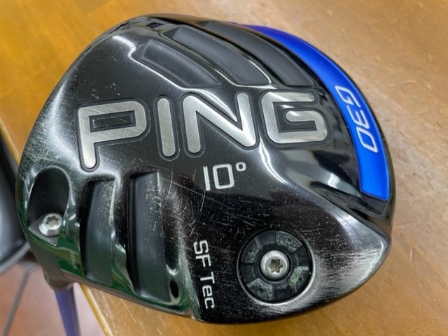 良品 PING G30 SFT 10度 TFC390D(SR) 左用