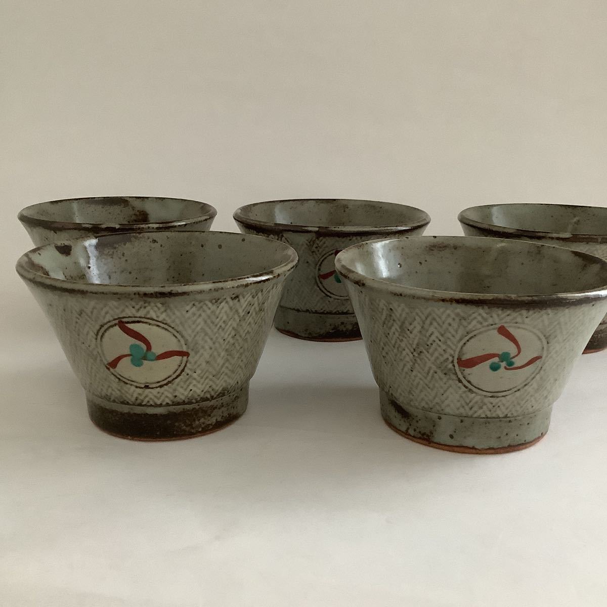 益子焼【松崎健】民藝 扁壺 花瓶 作家もの (師 : 島岡達三) 515219