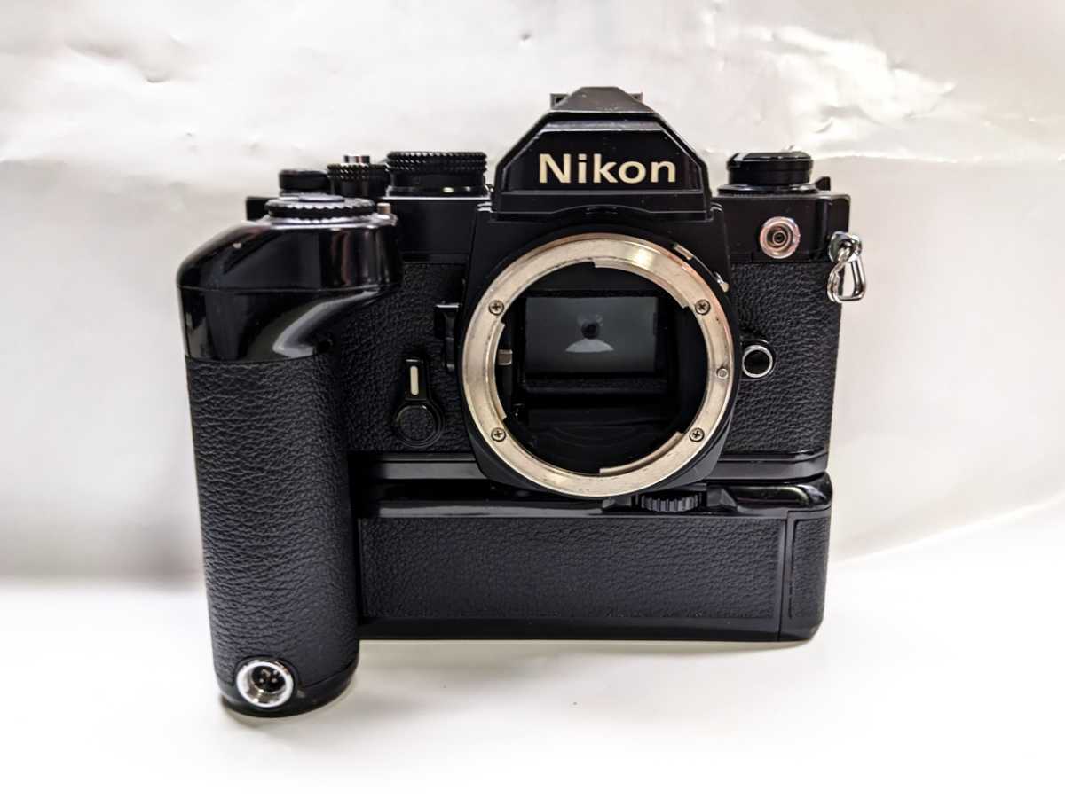 初心者向け Nikon FM 前期 Black MD-11付き