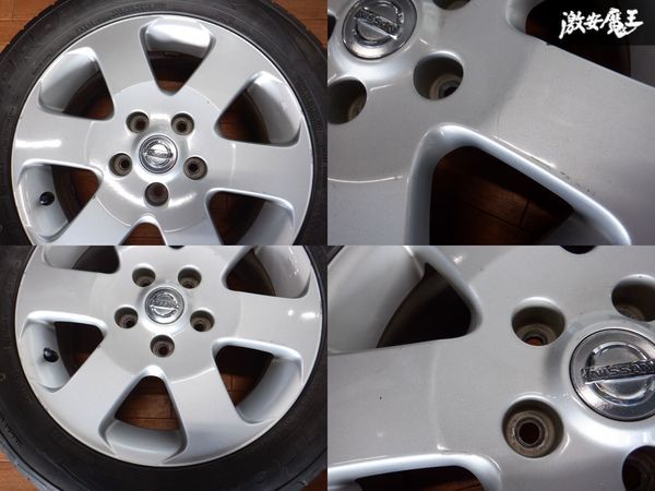 日産純正 C25 セレナ ホイール 16インチ 6J +45 PCD114.3 5穴 4本 
