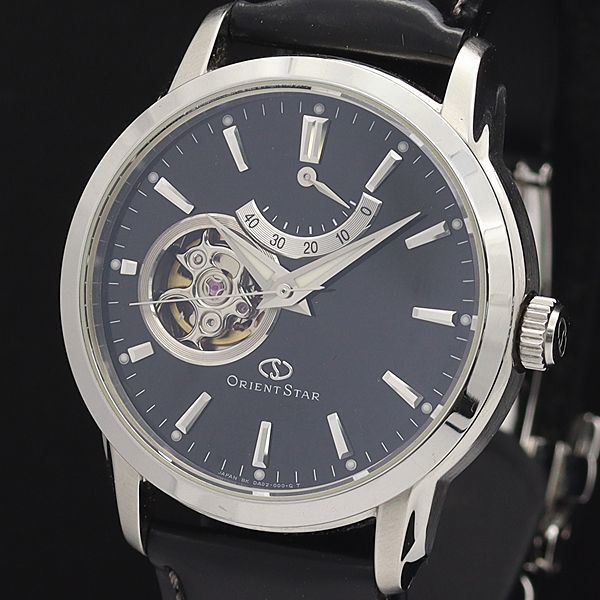 1円 稼働 良品 オリエント AT/自動巻 DA02-C0- B オリエントスター 裏