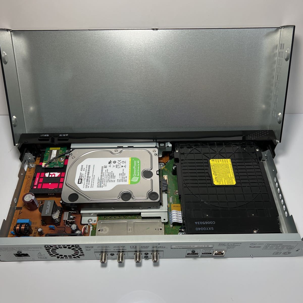 Panasonic DMR-BRX2020/2TB/6チャンネル自動録画可/B-CAS，おまけの