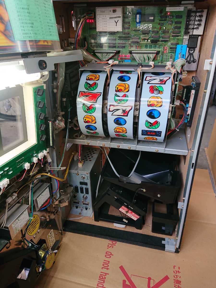 パチスロ実機 4号機 エレコ ナイトジャスティス(パチスロ実機)｜売買