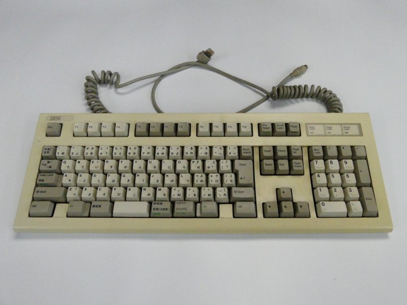 v151 名機 IBM PS/2 メカニカル キーボード 5576-A01 P/N 79F0167